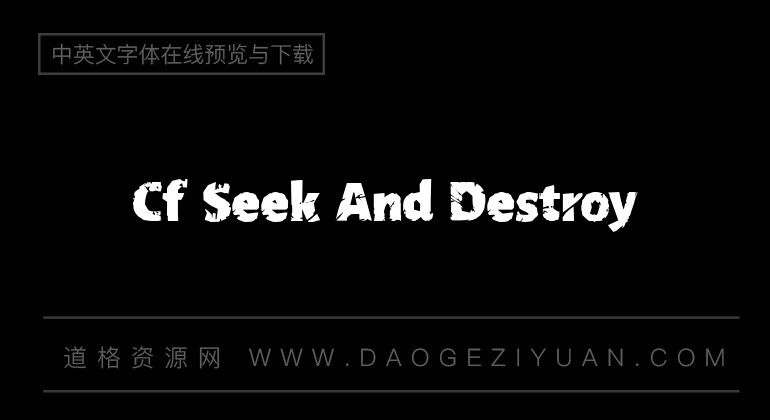 Cf Seek And Destroy