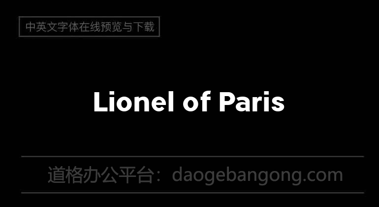 Lionel of Paris