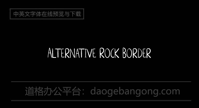 Alternative Rock Border