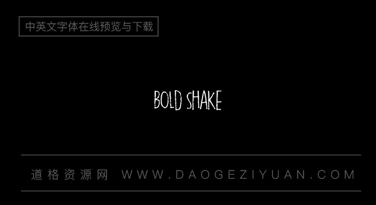 Bold Shake