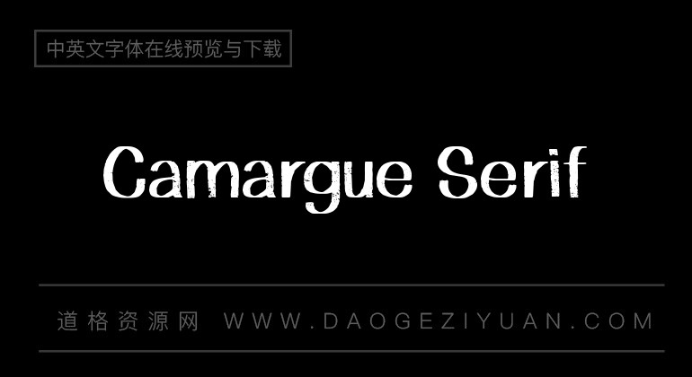 Camargue Serif