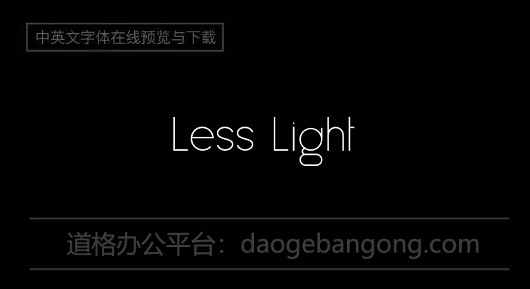 Less Light