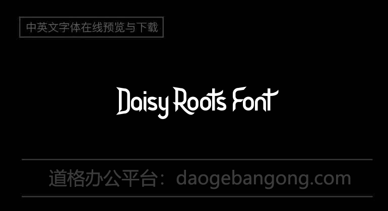 Daisy Roots Font