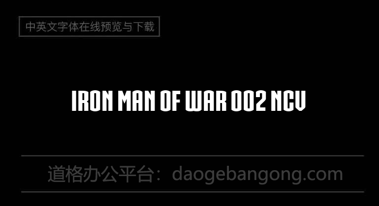 Iron Man Of War 002 NCV