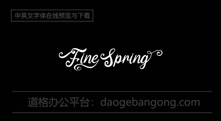 fine spring