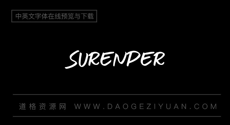 Surender
