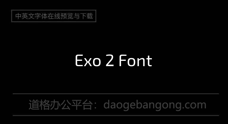 Exo 2 Font