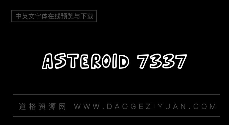 Asteroid 7337