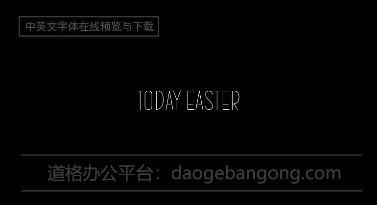 Today Easter