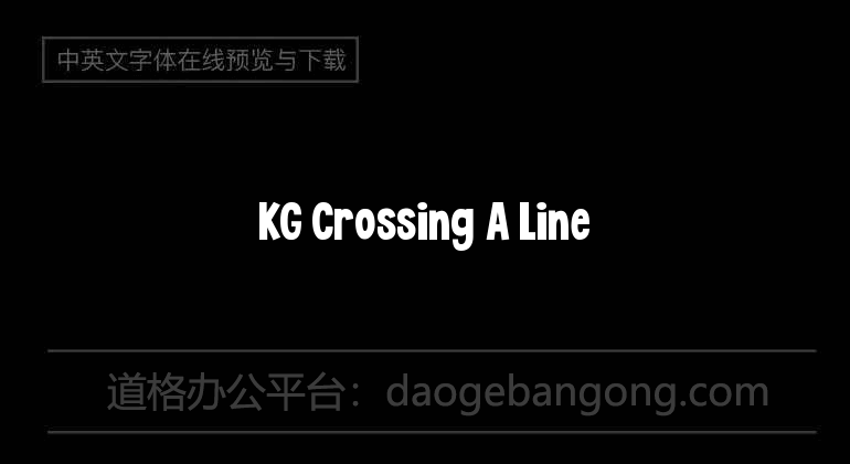 KG Crossing A Line