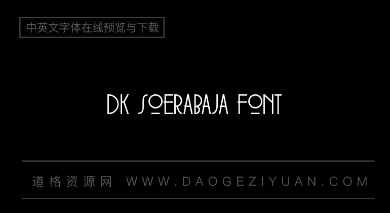 DK Soerabaja Font