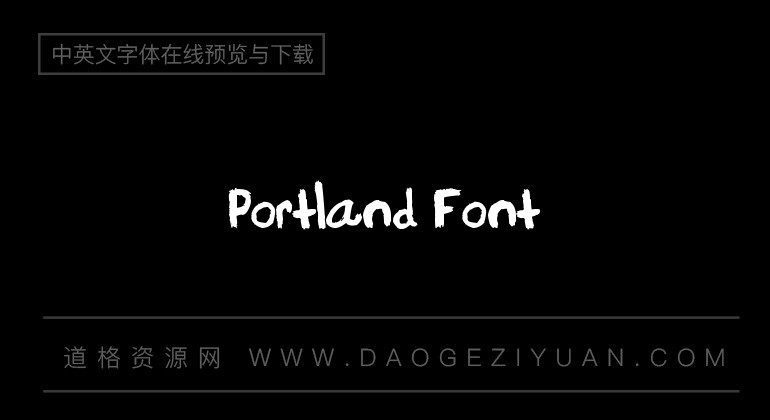 Portland Font