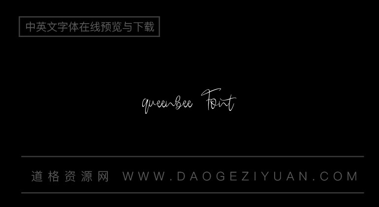 queenbee Font