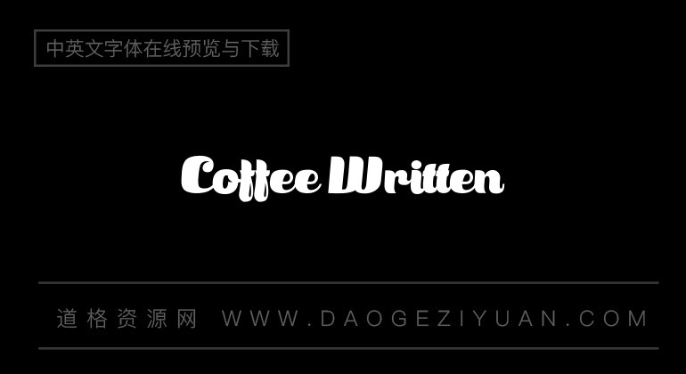Coffee Written
