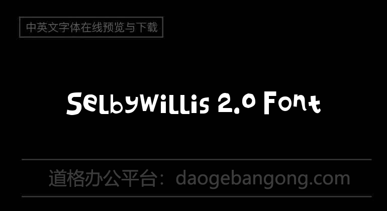 SelbyWillis 2.0 Font