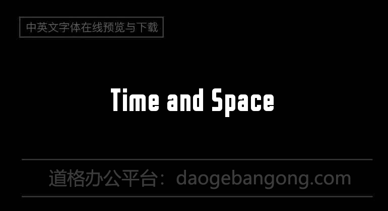 Time and Space