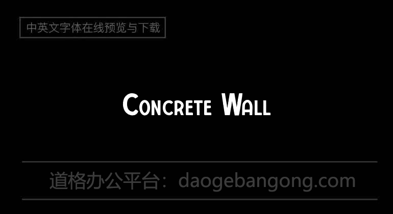 Concrete Wall