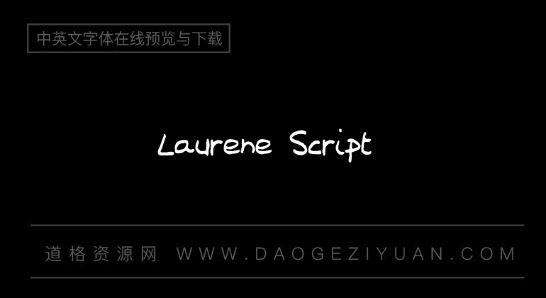 Laurene Script