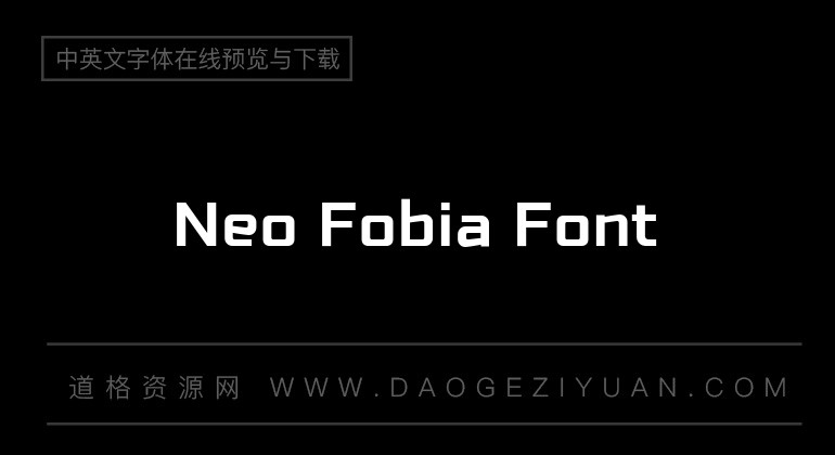 Neo Fobia Font