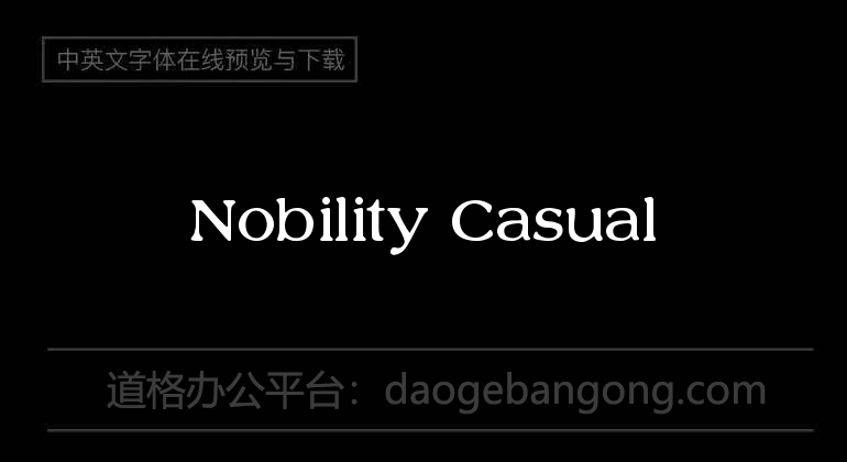 Nobility Casual