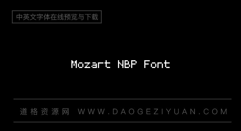 Mozart NBP Font