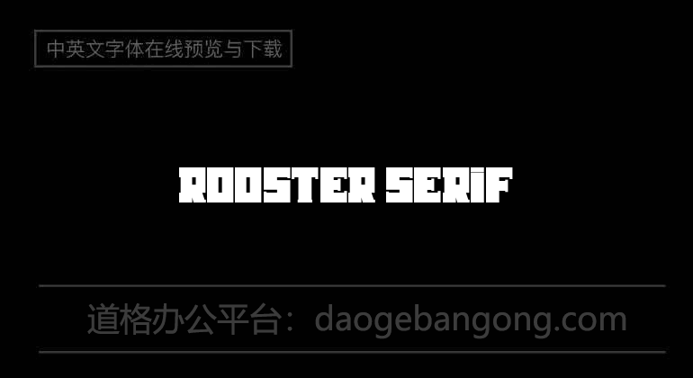 Rooster Serif