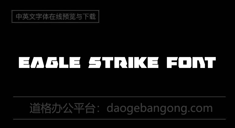 Eagle Strike Font