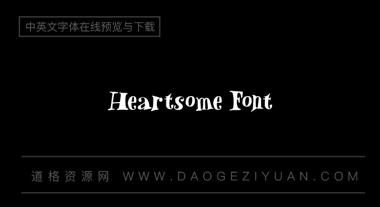 Heartsome Font