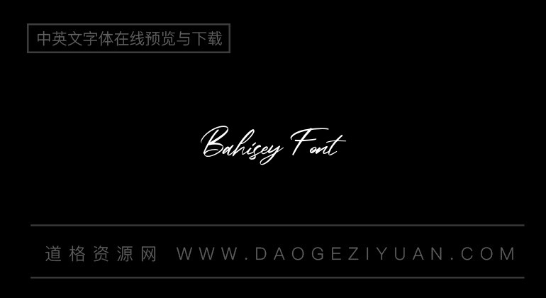 Bahisey Font