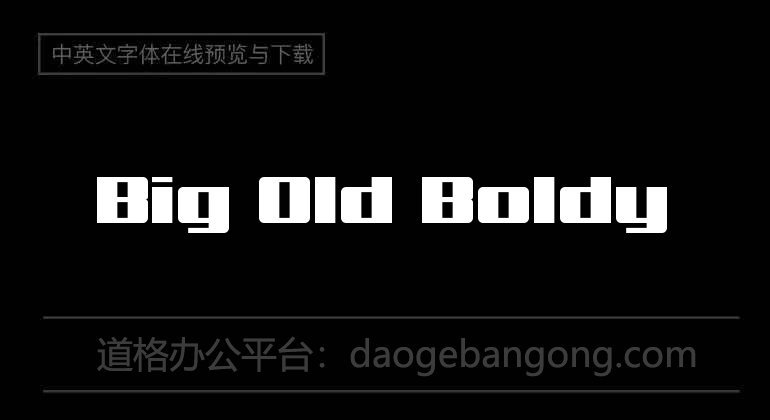 Big Old Boldy
