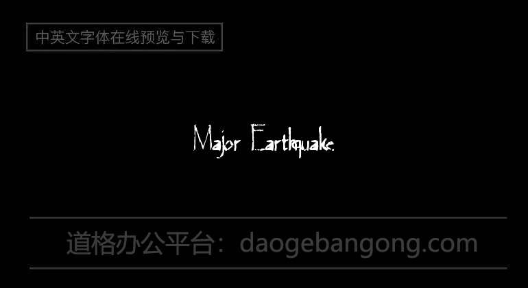 Major Earthquake