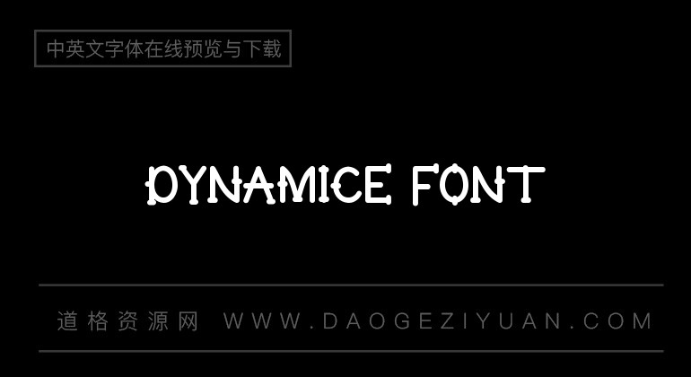 Dynamice Font