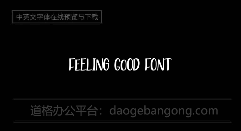 Feeling Good Font