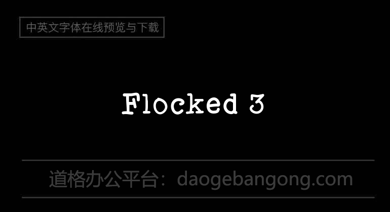 Flocked 3