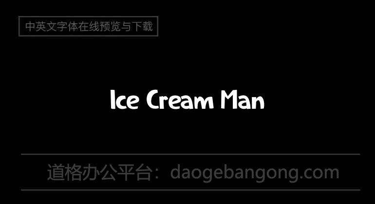 Ice Cream Man