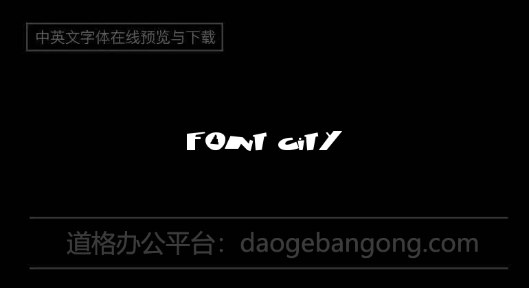Font City
