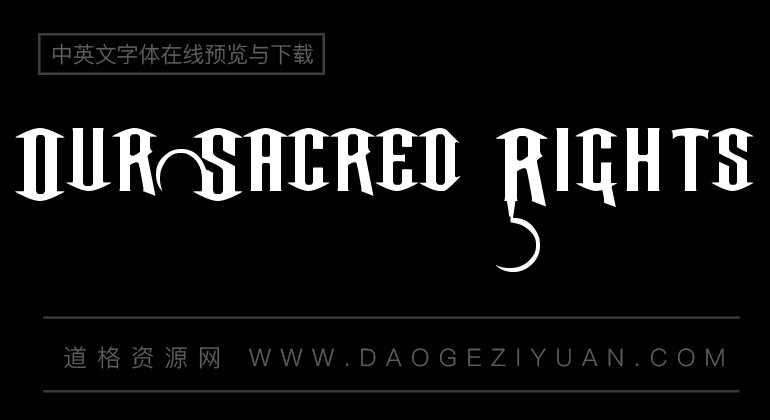 Our Sacred Rights