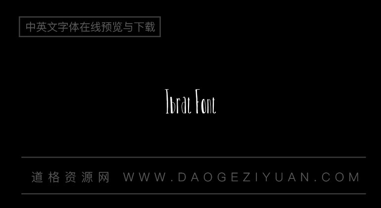 Ibrat Font