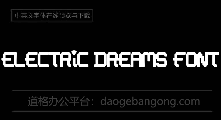 Electric Dreams Font