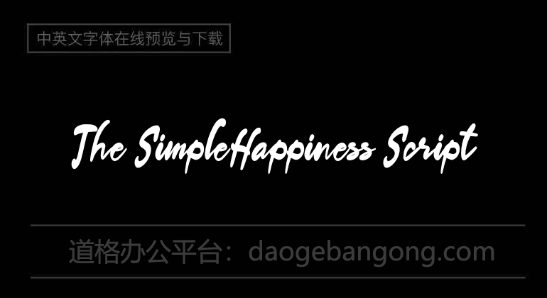 The SimpleHappiness Script