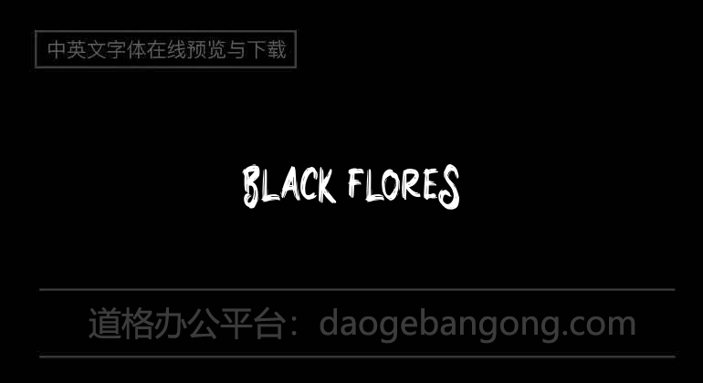 Black Flores