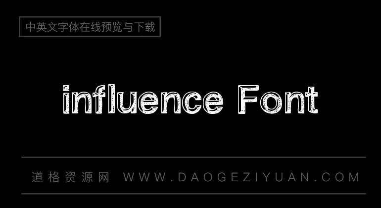 influence Font