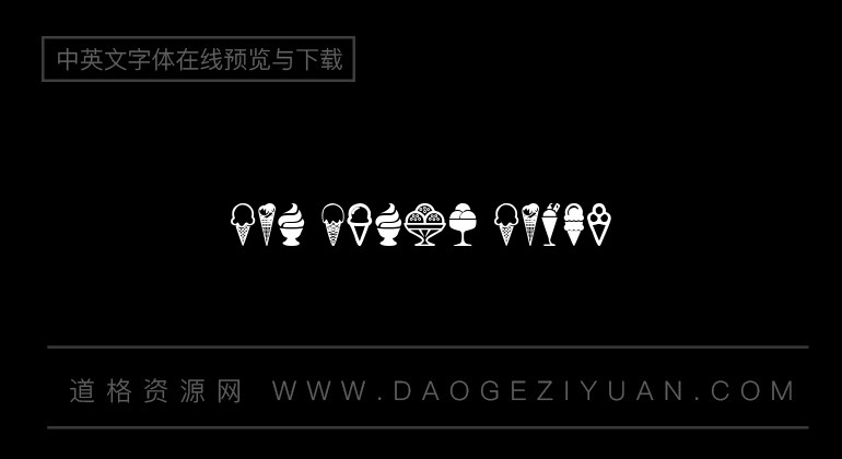 Ice Cream Icons