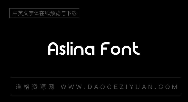 Aslina Font