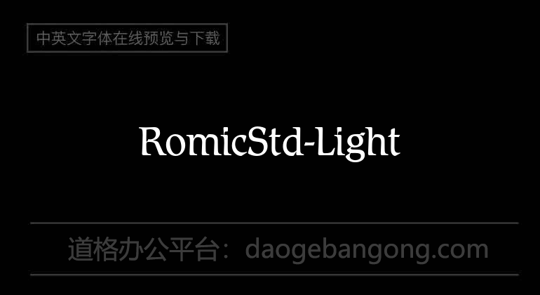 RomicStd-Light