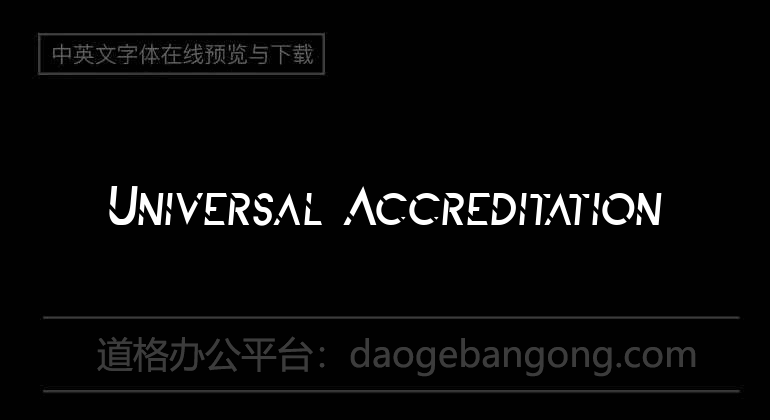 Universal Accreditation