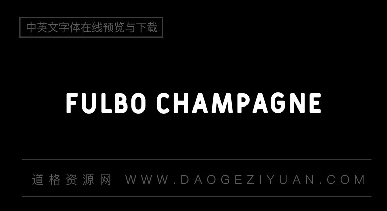 Fulbo Champagne