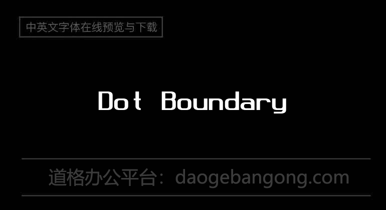 Dot Boundary