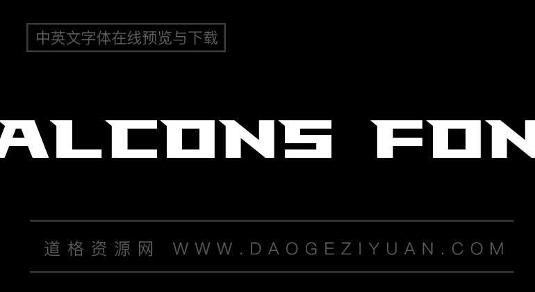 Falcons Font