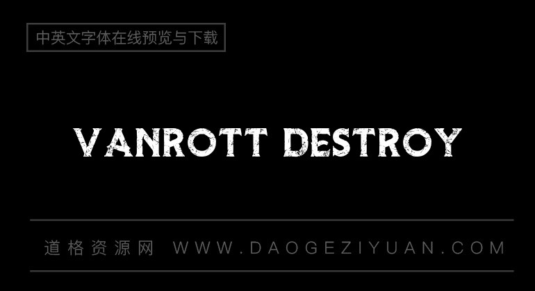 Vanrott Destroy